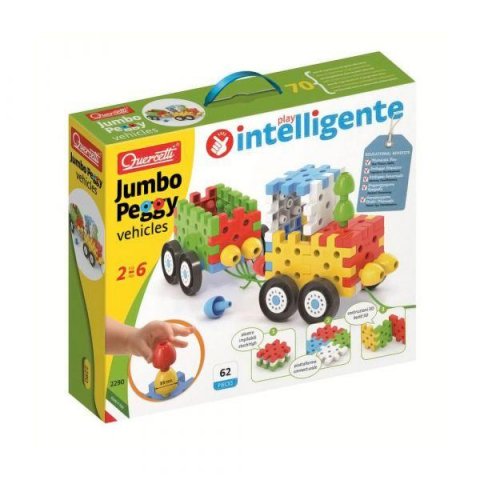 neuveden: Jumbo Peggy Vehicles - stavebnice pro nejmenší