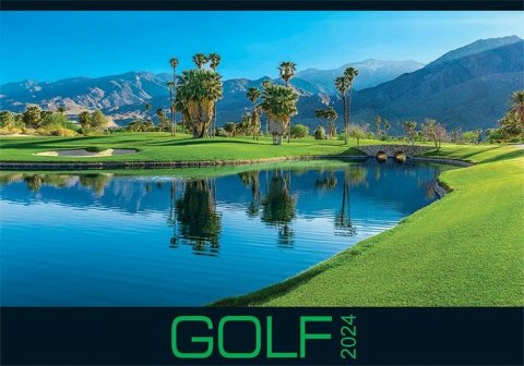 neuveden: Kalendář 2024 Golf, nástěnný
