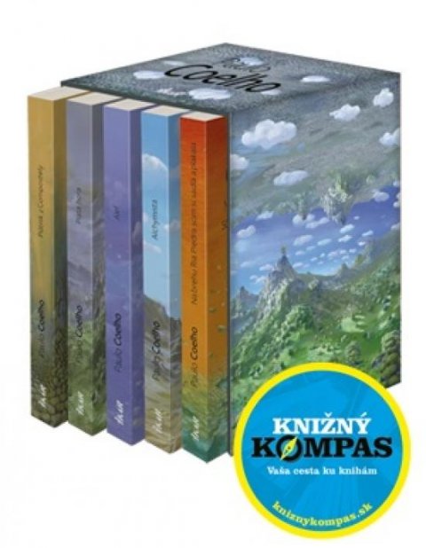 Coelho Paulo: Paulo Coelho – darčekový box (Alchymista, Alef, Na brehu Rio Piedra som si 