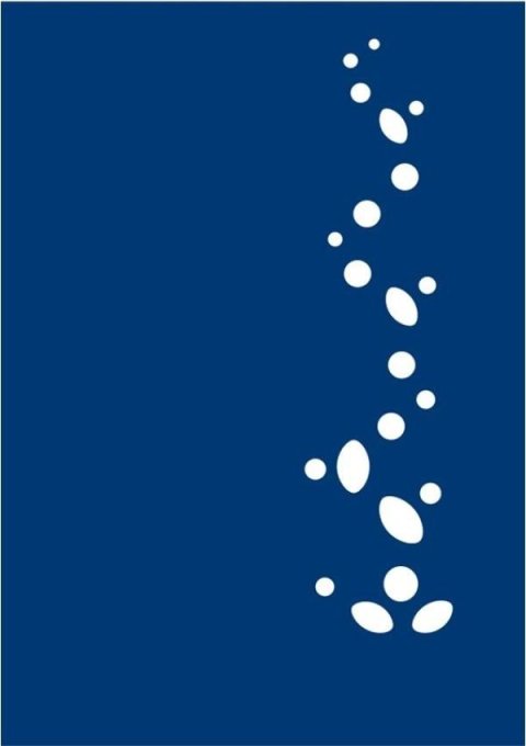 neuveden: Složka univerzální, A4, motiv bubliny, tmavě modrá