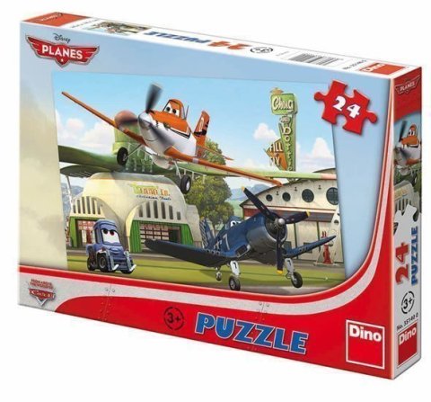 neuveden: Letadla - U hangáru - Puzzle 24