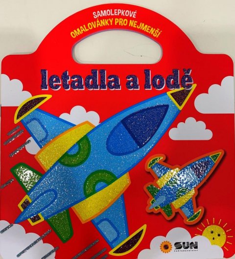 neuveden: Letadla a lodě - Samolepkové omalovánky neuveden: Letadla a lodě - Samolepkové omalovánky