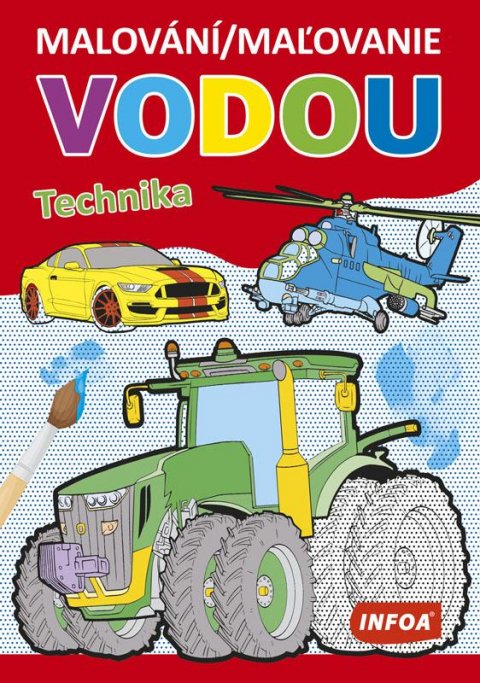 neuveden: Malování / Maľovanie vodou - Technika