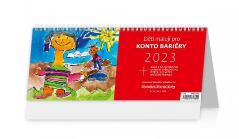 neuveden: Kalendář stolní 2023 - Děti malují pro Konto Bariéry neuveden: Kalendář stolní 2023 - Děti malují pro Konto Bariéry