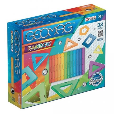 neuveden: Geomag Rainbow 32 dílků