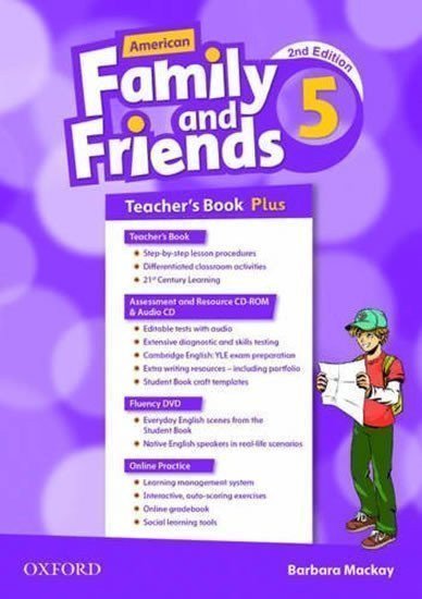 MacKay Barbara: Family and Friends American English 5 Teacher´s book Pack (2nd)
