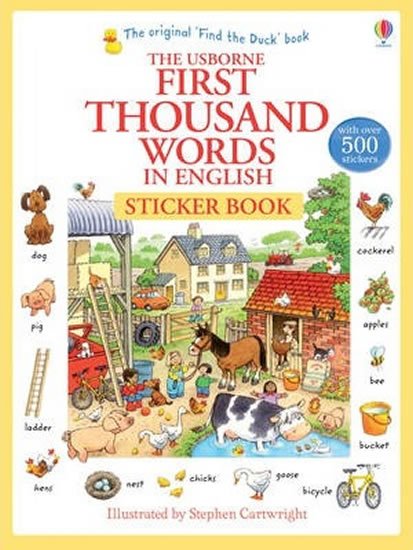Amery Heather: 1000 Words in English Sticker