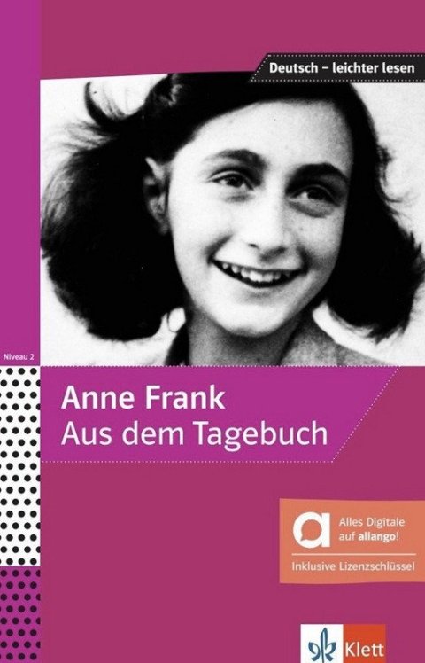Franková Anne: Aus dem Tagebuch der Anne Frank (A2-B1) - Buch