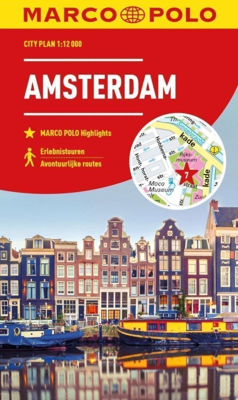 neuveden: Amsterdam 1:12 000 / mapa města (lamino)