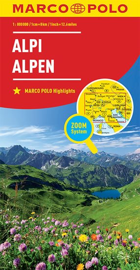 neuveden: Alpy 1:800T//mapa(ZoomSystem)MD