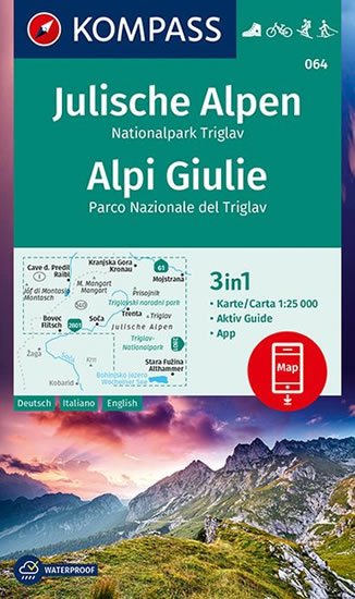neuveden: Julische Alpen, Nationalpark Triglav, Alpi Giulie, Parco Nazionale del Trig