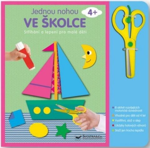 neuveden: Jednou nohou ve školce - Stříhání a lepení pro malé děti 4+