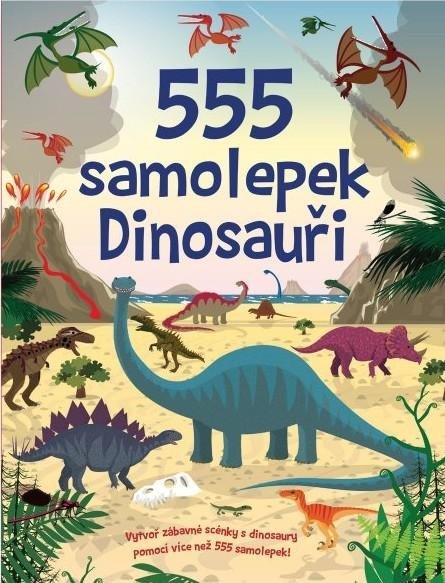 neuveden: 555 samolepek Dinosauři