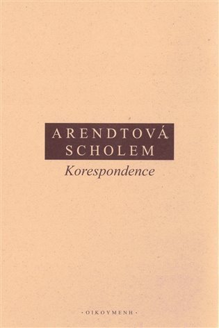 Arendtová Hannah: Korespondence