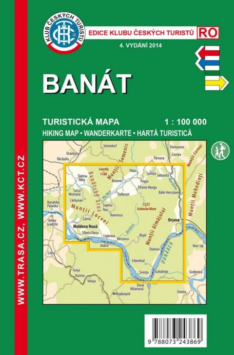 neuveden: KČT Banát 1:100 000 / 6. vydání 2022