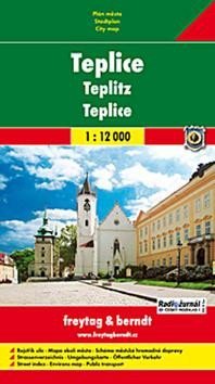 neuveden: Teplice mapa 1:12 000