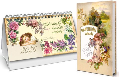 Trnková Klára: Kalendář 2026 Zahradnický + Okouzlující zahrady
