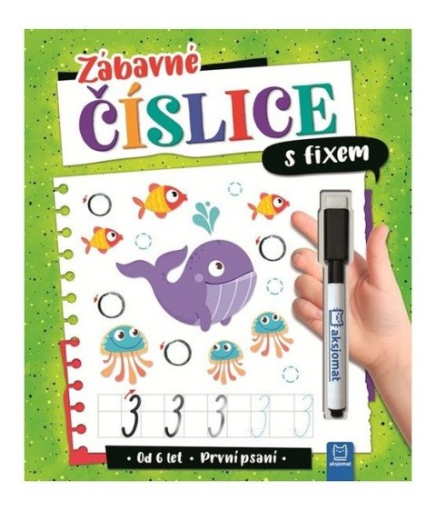 Kaczyńska Agata: Zábavné číslice s fixem - První psaní