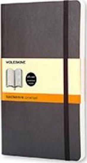 neuveden: Moleskine Zápisník černý S, linkovaný, měkký neuveden: Moleskine Zápisník černý S, linkovaný, měkký