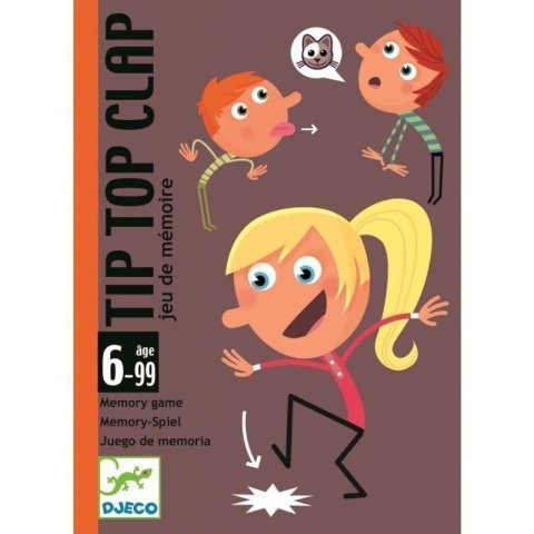 neuveden: DJECO Karetní hra TIP TOP Clap