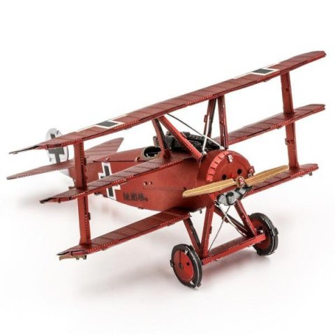 neuveden: Metal Earth 3D kovový model Trojplošník Fokker/Triplane Fokker