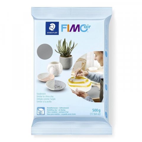 neuveden: FIMO Air Modelovací hmota 500 g - šedá