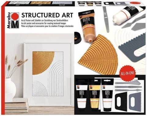 neuveden: Marabu Akrylová pasta Structural art