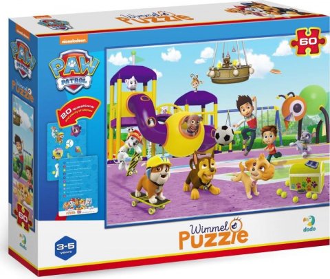 neuveden: Puzzle Tlapková patrola: Na procházce 60 dílků