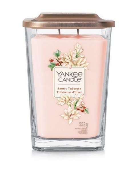 neuveden: YANKEE CANDLE Snowy Tuberose svíčka 553g / 2knoty