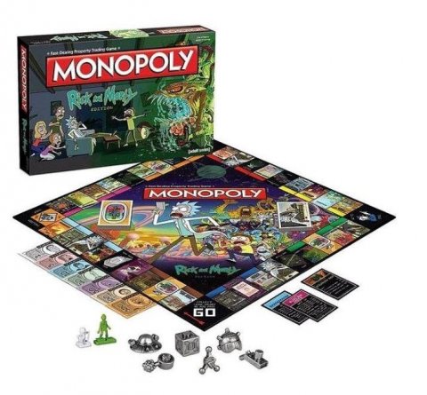 neuveden: Monopoly Rick and Morty (v anglickém jazyce)