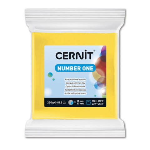 neuveden: CERNIT NUMBER ONE 250g žlutá