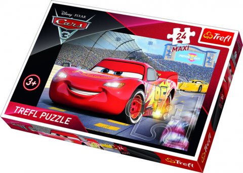 neuveden: Trefl Puzzle Auta 3 - 24 dílků MAXI