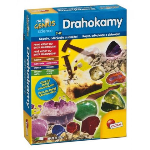 neuveden: Jsem génius: Drahokamy - Kopejte, odkývejte a sbírejte