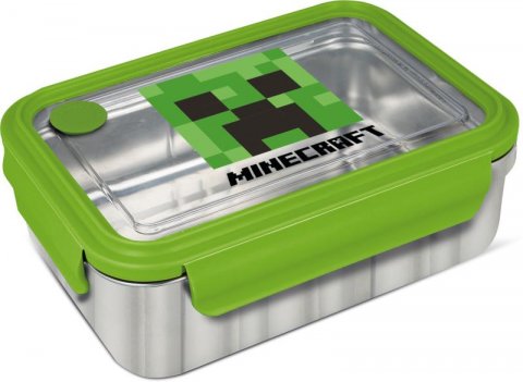 neuveden: Box na svačinu nerez - Minecraft