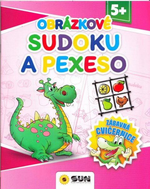 neuveden: Obrázkové sudoku a pexeso - Zábavná cvičebnice