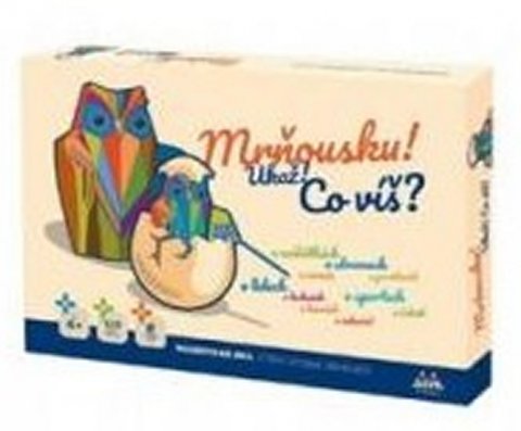 neuveden: Mrňousku! Ukaž! Co víš? - společenská magnetická hra neuveden: Mrňousku! Ukaž! Co víš? - společenská magnetická hra