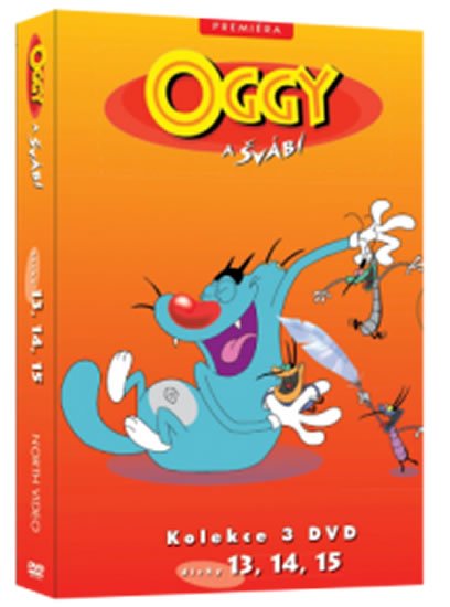 neuveden: Oggy a švábi 13 - 15 / kolekce 3 DVD neuveden: Oggy a švábi 13 - 15 / kolekce 3 DVD
