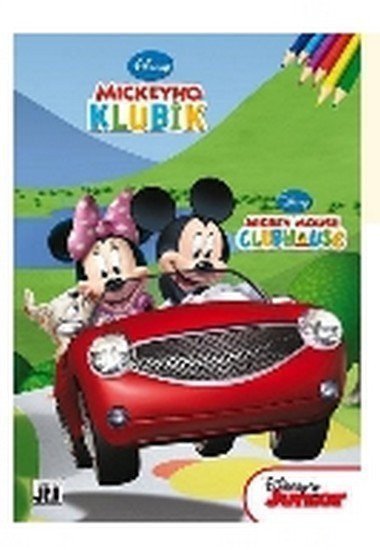neuveden: Mickeyho klubík - Omalovánky A4