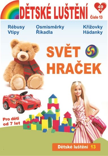 neuveden: Dětské luštění 13 - Svět hraček neuveden: Dětské luštění 13 - Svět hraček