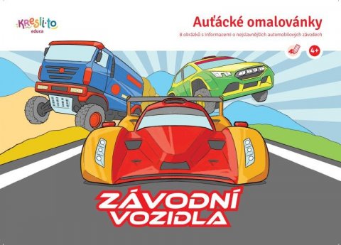 neuveden: Auťácké omalovánky / Závodní auta