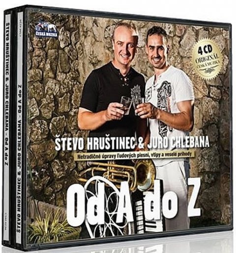neuveden: Števo Hruštinec a Juro Chlebana - 4 CD neuveden: Števo Hruštinec a Juro Chlebana - 4 CD