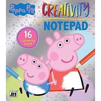 neuveden: Prasátko Peppa - Blok k vybarvení