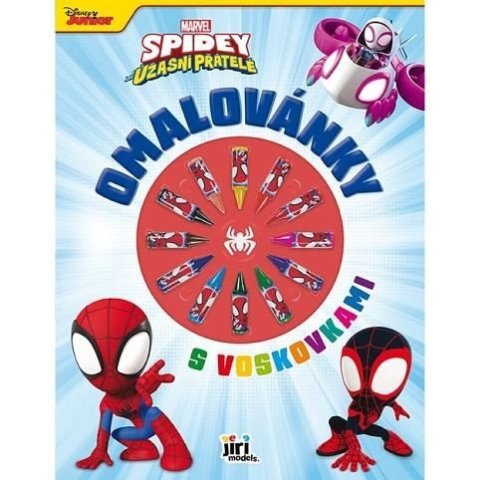 neuveden: Spidey - Omalovánky s voskovkami