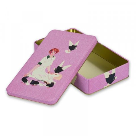 Winterová Kateřina: Plechová dóza Holoubci - Kateřina Winterová collection