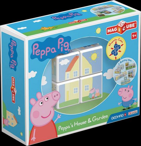 neuveden: Magicube Peppa Pig House and Garden