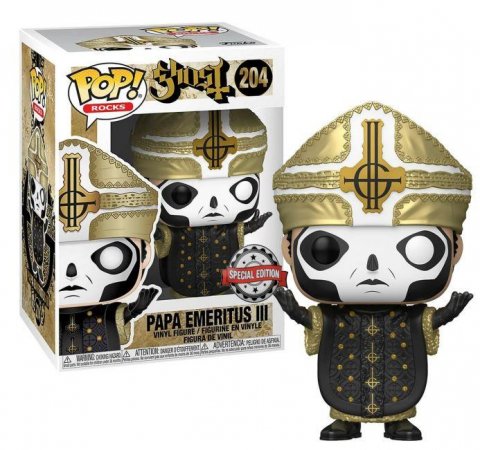 neuveden: Funko POP Rocks: Ghost - Papa Emeritus III (exclusive special edition)