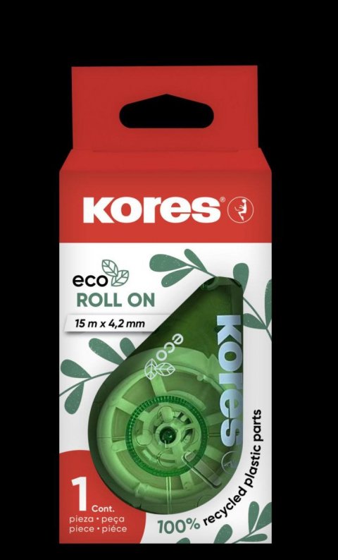 neuveden: Kores Korekční strojek Eco Roll on - zelený