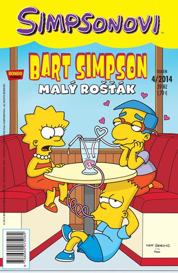 Groening Matt: Simpsonovi - Bart Simpson 4/2014 - Malý rošťák