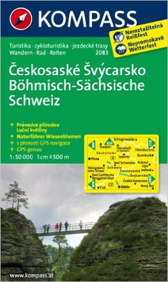 neuveden: Českosaské Švýcarsko/ lamino 2083 NKOM