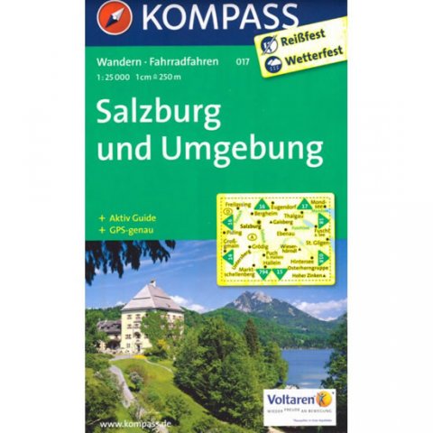 neuveden: Salzburg und Umgebung 017 / 1:25T NKOM neuveden: Salzburg und Umgebung 017 / 1:25T NKOM